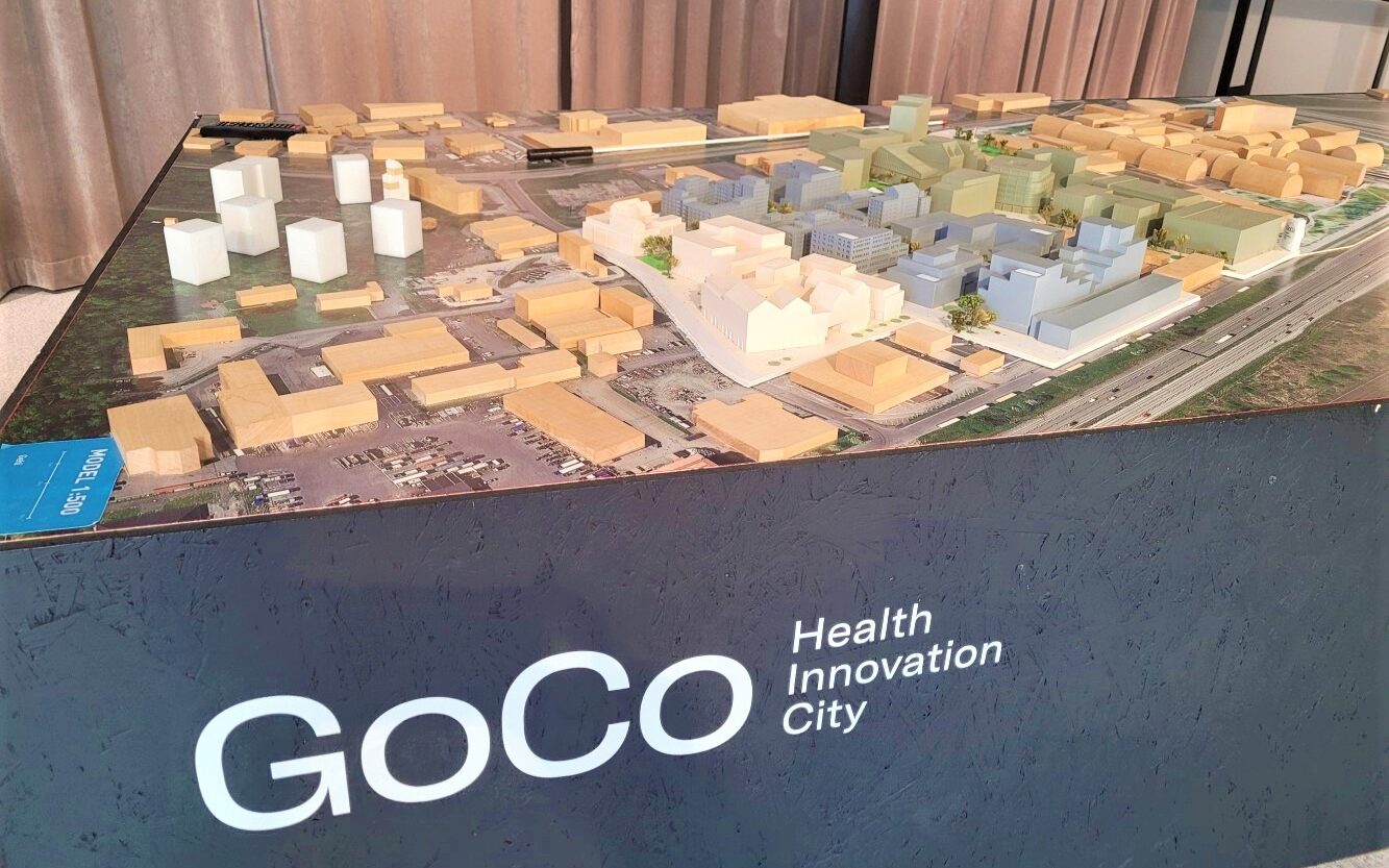 Model inspirativního ekosystému GoCo Health Innovation City řízeného společností Astra Zeneca