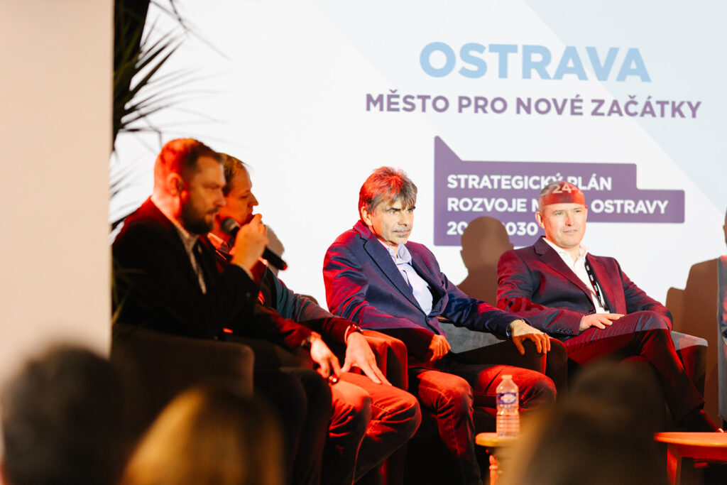 Ostrava a celý kraj roste, účastníci panelu představili projekty, které k tomu přispívají.